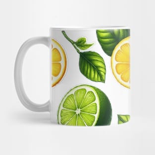 A refreshing citrus-inspired pattern design. Mug